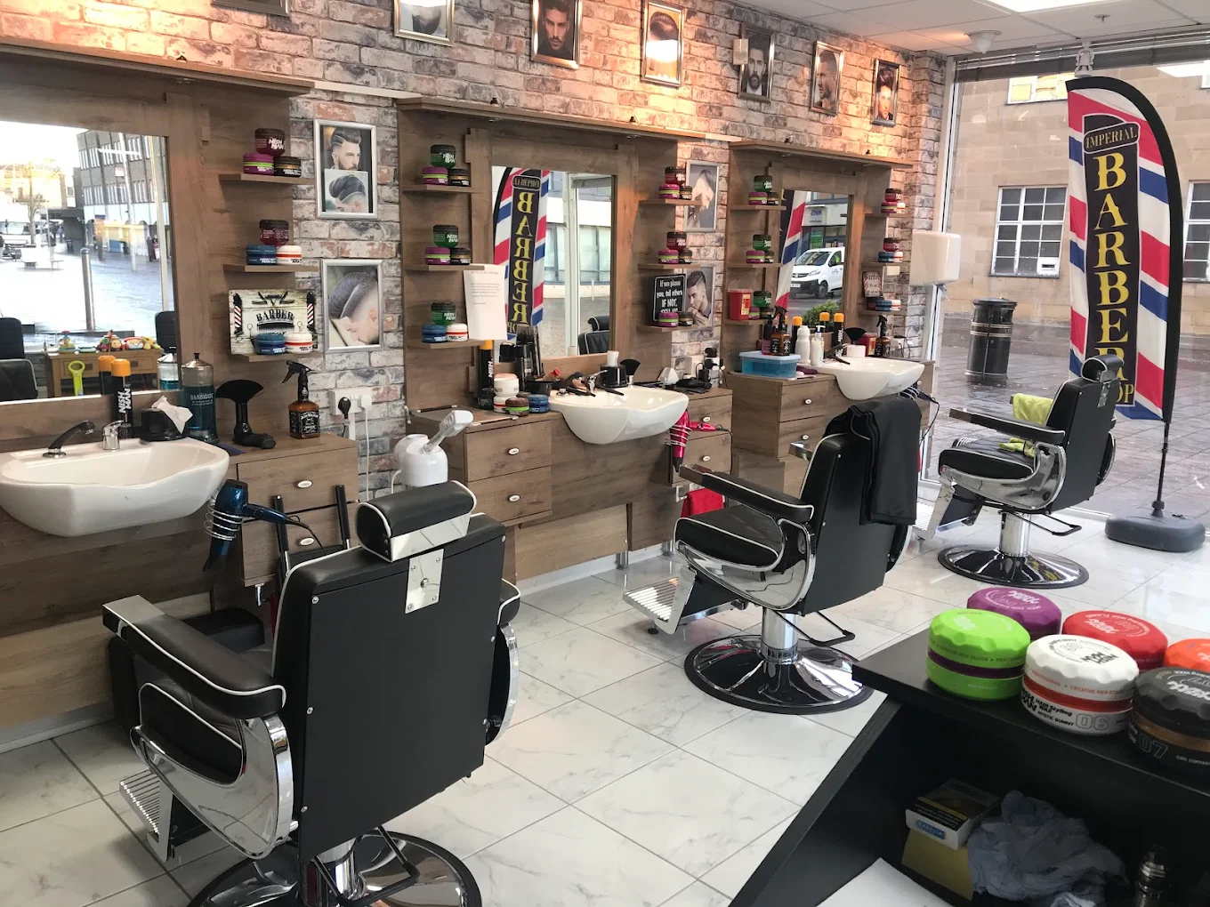 Imperial Barbers website